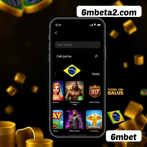 Conta 6mbet sincronizada site e app